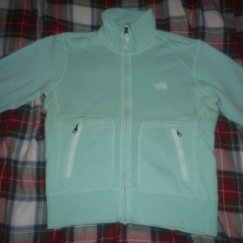 Womens The North Face zip front Jacket Medium